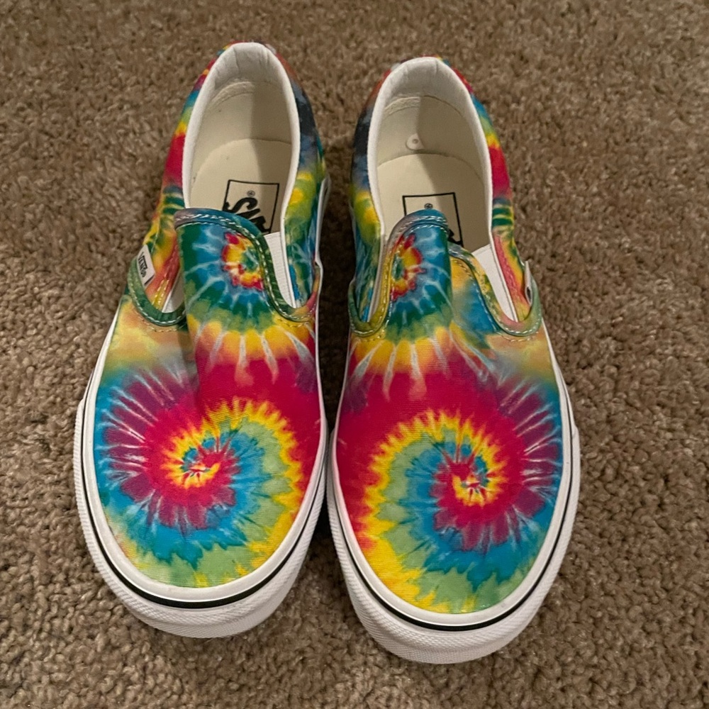 Tie dye vans